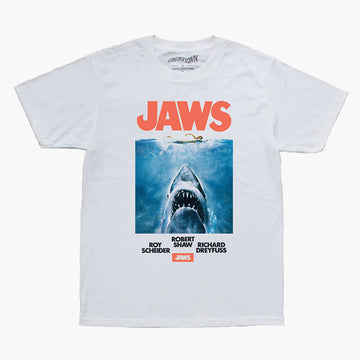 Jaws Movie Poster Shark T-Shirt Horror Aesthetic Jaws Movie Poster Shark T-Shirt Horror Aesthetic
