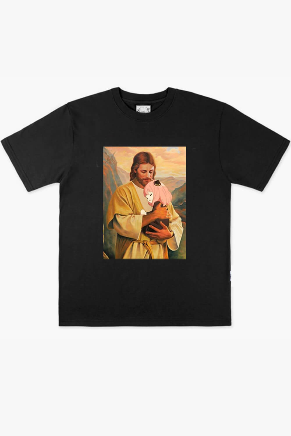 Jesus Hugs Ania Forger Anime Aesthetic T-Shirt Jesus Hugs Ania Forger Anime Aesthetic T-Shirt