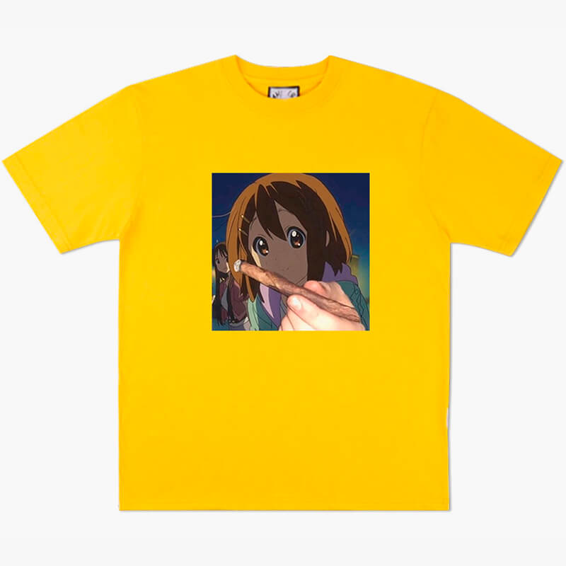 K-On Yuri Rolled a Joint T-Shirt K-On Yuri Rolled a Joint T-Shirt