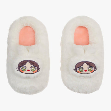 Kawaii Anime Face Slippers Plush - Aesthetic Clothes Shop Kawaii Anime Face Slippers Plush - Aesthetic Clothes Shop