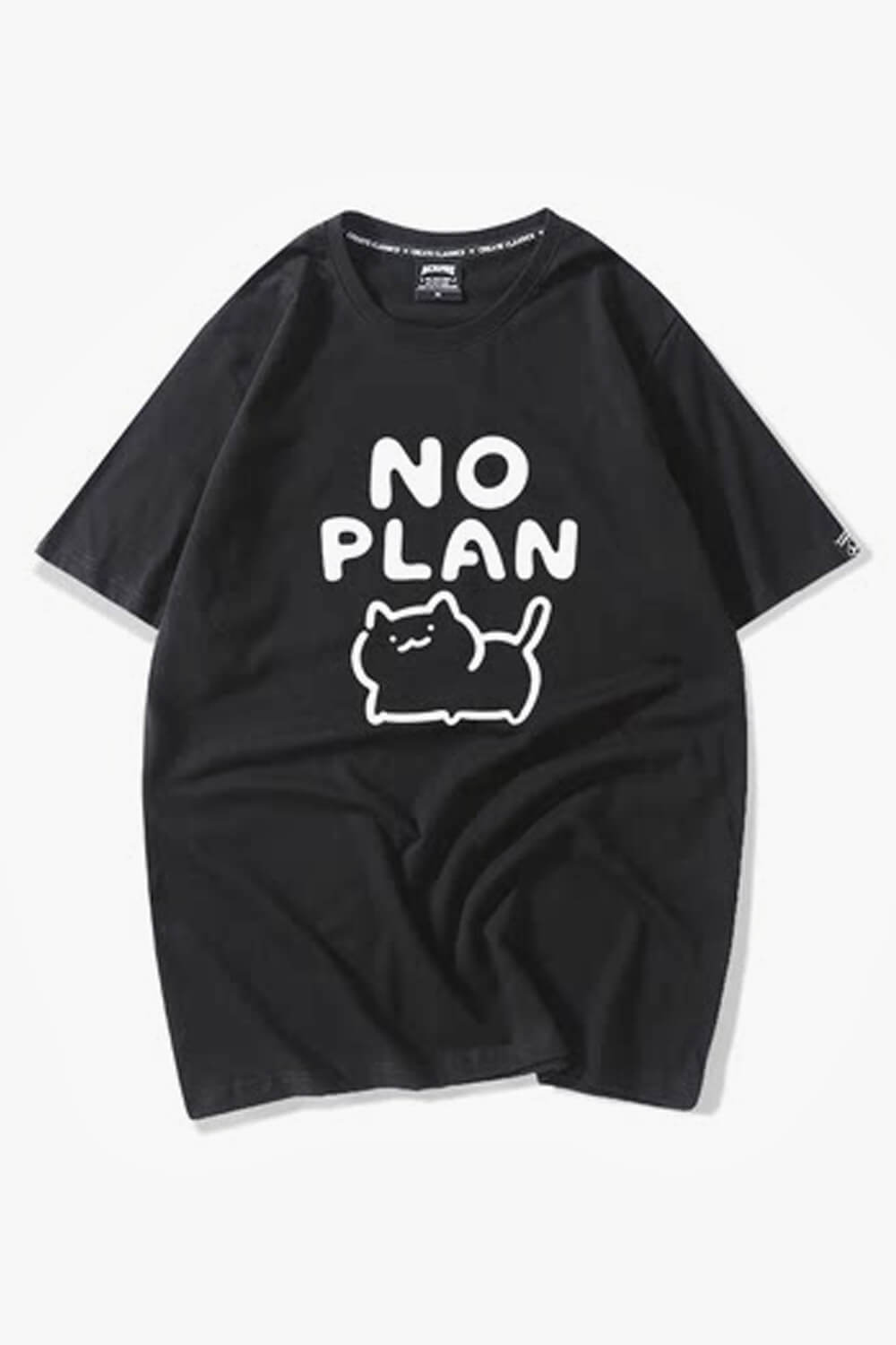 Kawaii Cat No Plan Cute T-Shirt Kawaii Cat No Plan Cute T-Shirt