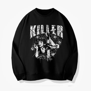 Killer Uma Thurman Pulp Fiction Sweatshirt Killer Uma Thurman Pulp Fiction Sweatshirt