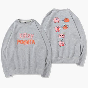 Kirby Pochita Chainsaw Man Sweatshirt Kirby Pochita Chainsaw Man Sweatshirt
