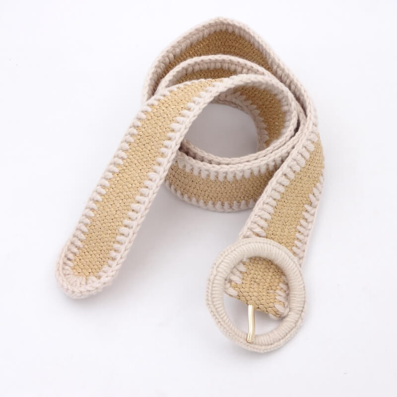 Knitted Belt Granola Girl Aesthetic Knitted Belt Granola Girl Aesthetic