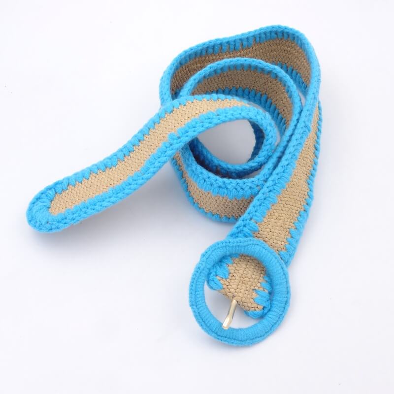 Knitted Belt Granola Girl Aesthetic Knitted Belt Granola Girl Aesthetic
