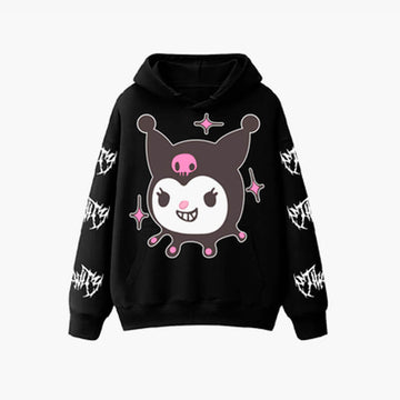 Kuromi EGirl Aesthetic Hoodie Kuromi EGirl Aesthetic Hoodie