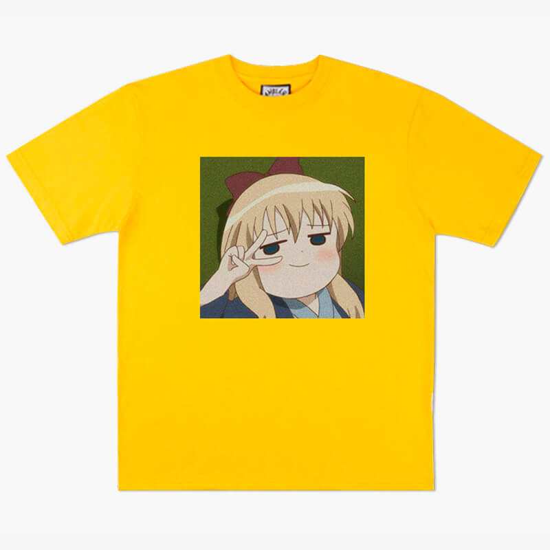 Kyouko Toshinou Face Yuru Yuri T-Shirt Animecore Kyouko Toshinou Face Yuru Yuri T-Shirt Animecore