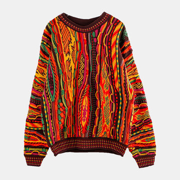 Lava Red Coogi Sweater Lava Red Coogi Sweater