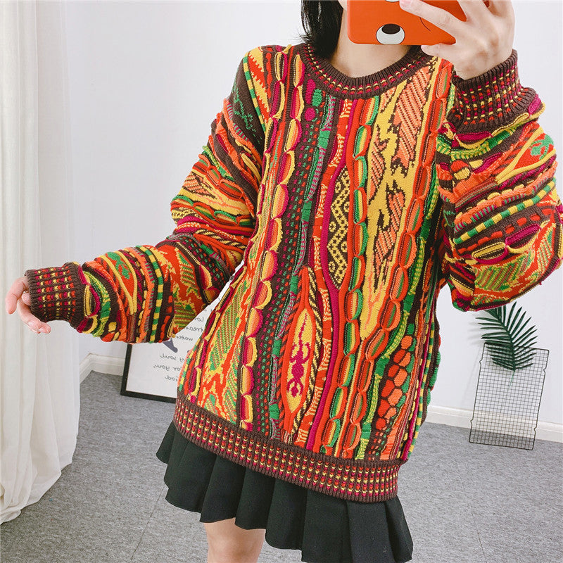 Lava Red Coogi Sweater Lava Red Coogi Sweater