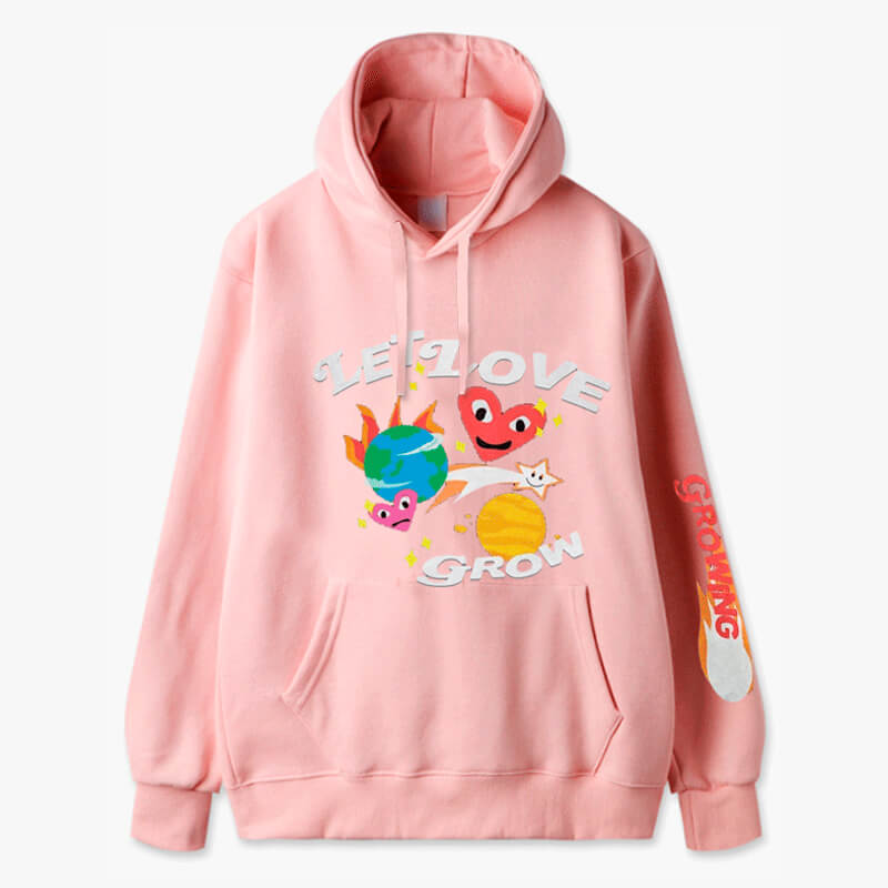 Let Love Grow Hoodie Hip Hop Aesthetic Let Love Grow Hoodie Hip Hop Aesthetic