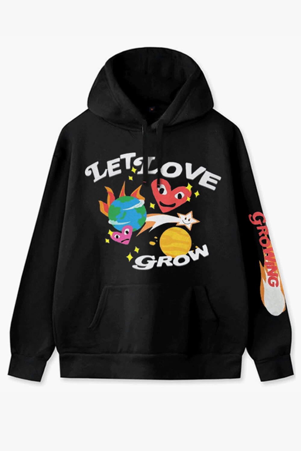 Let Love Grow Hoodie Hip Hop Aesthetic