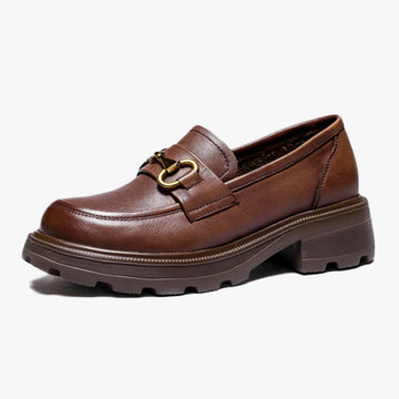Light Academia Retro Loafers Shoes
