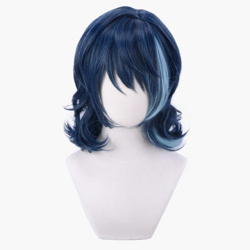 Light Blue Strand Anime Aesthetic Wig