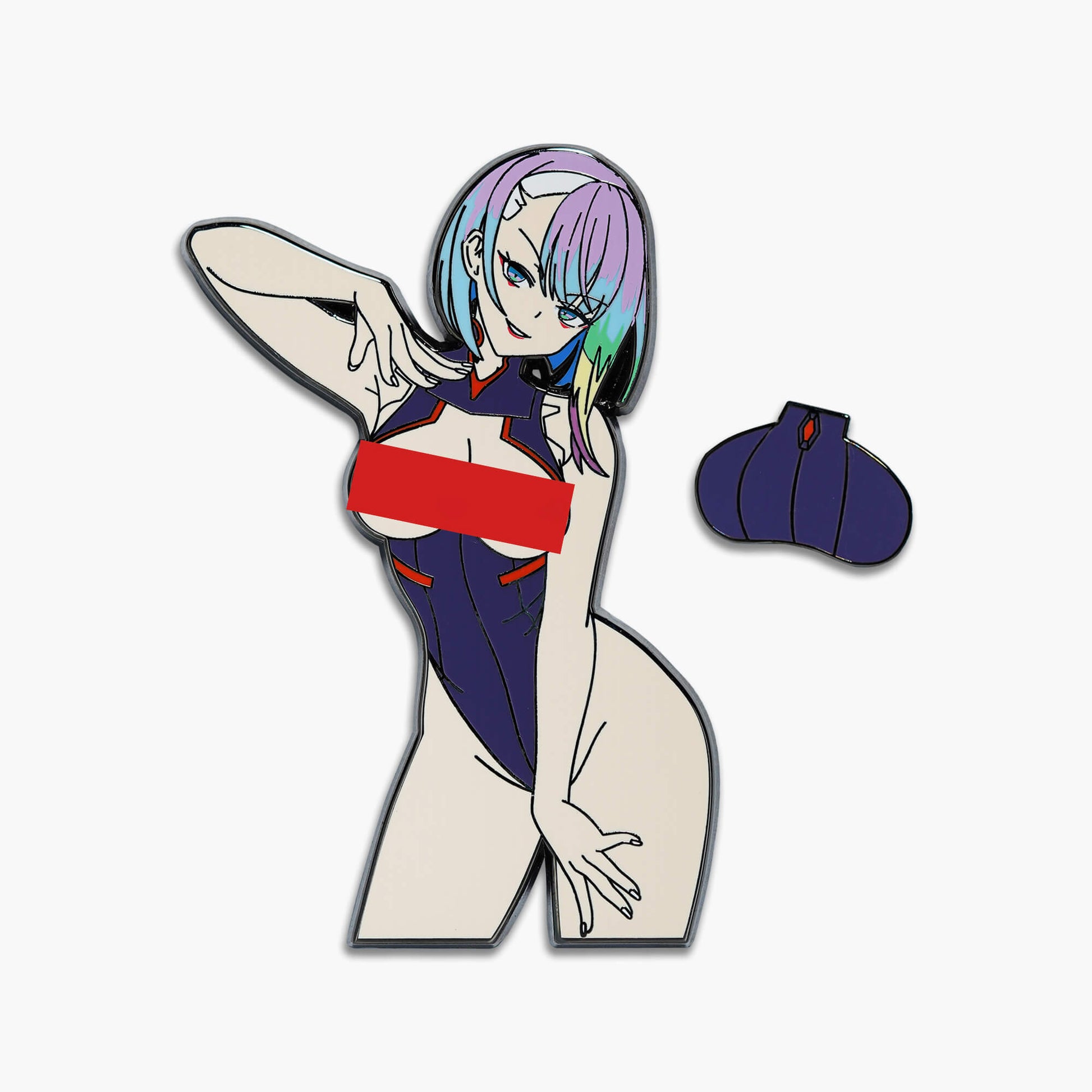 Lucyna Kushinada Lucy Hot Enamel Pin Cyberpunk Edgerunners