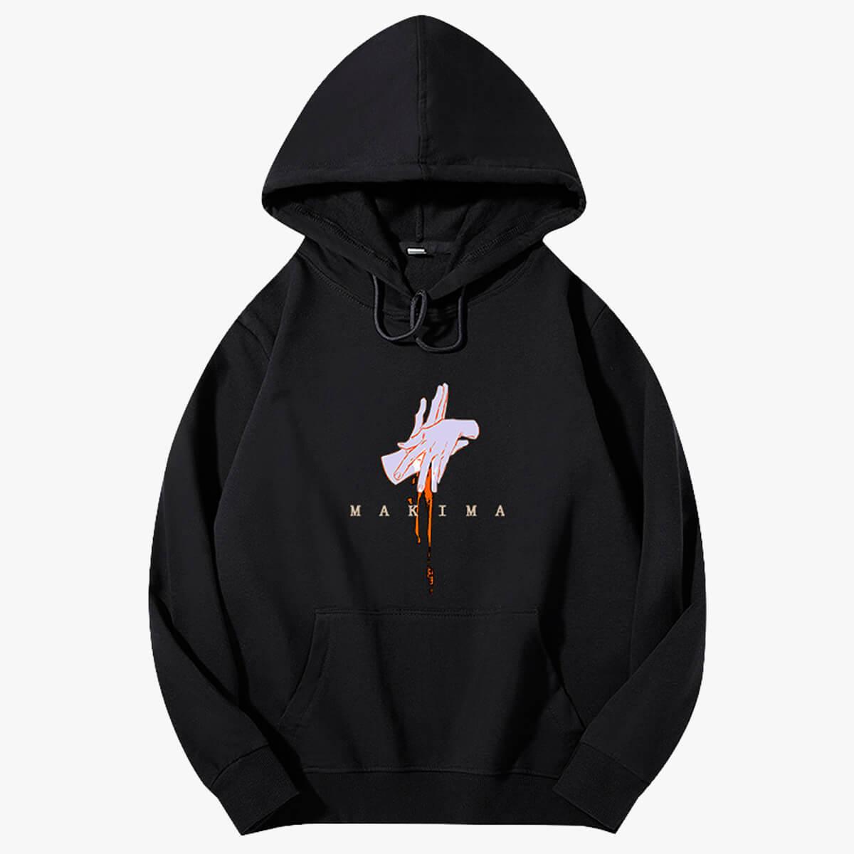 Makima Hand Sign Chainsaw Man Hoodie - Aesthetic Clothes Shop Makima Hand Sign Chainsaw Man Hoodie - Aesthetic Clothes Shop