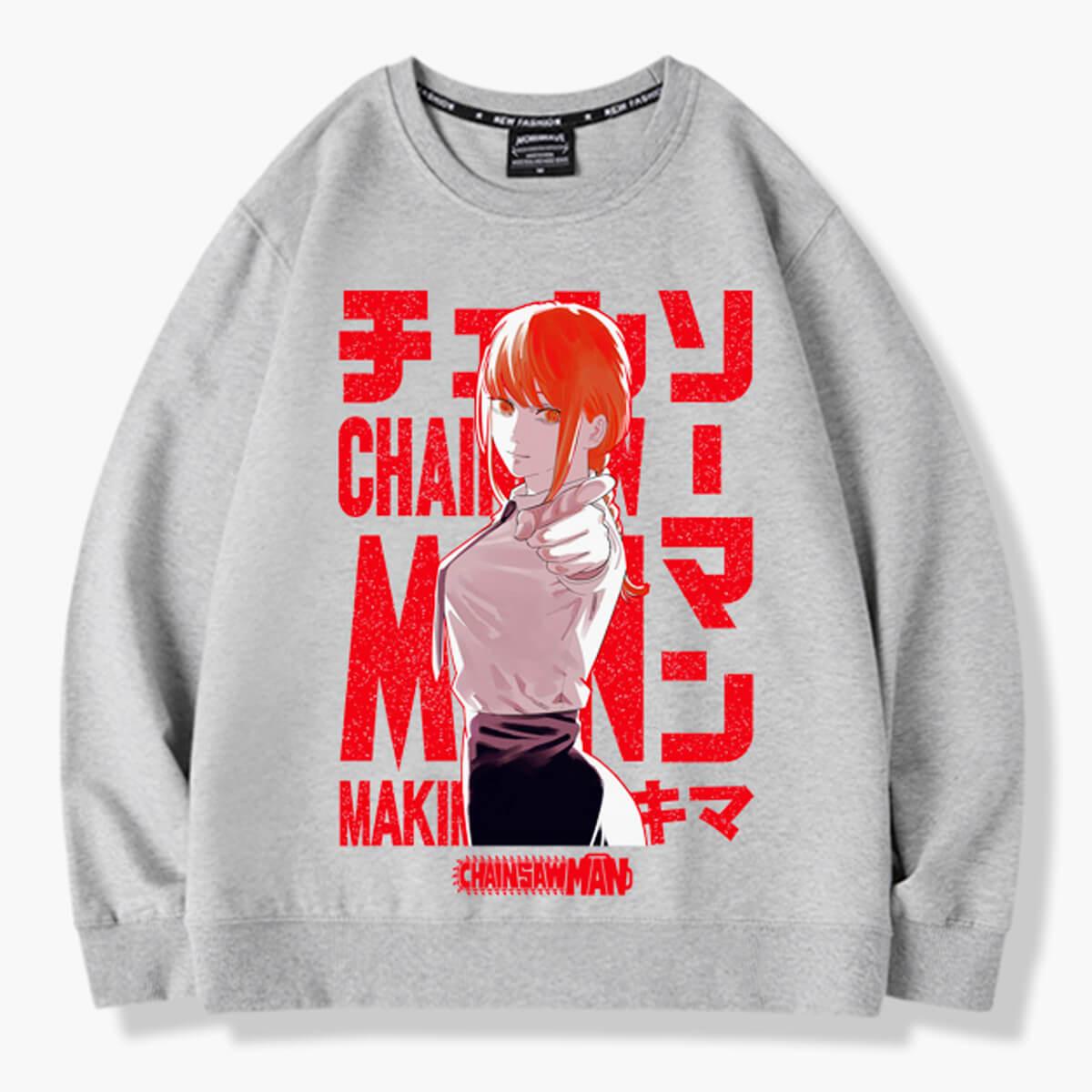 Makima Pointing Hand Chainsaw Man Sweatshirt - Aesthetic Clothes Shop Makima Pointing Hand Chainsaw Man Sweatshirt - Aesthetic Clothes Shop