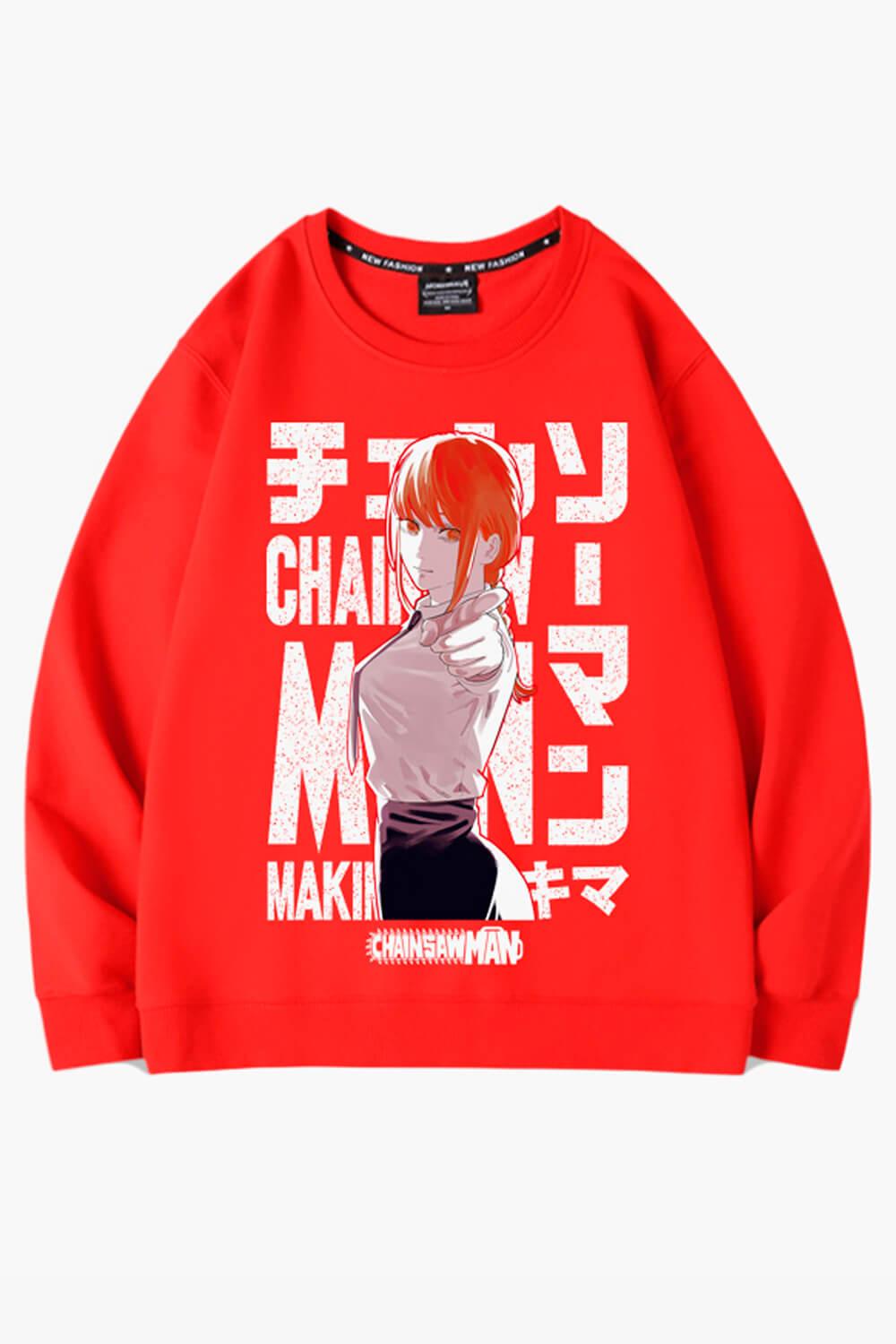 Makima Pointing Hand Chainsaw Man Sweatshirt - Aesthetic Clothes Shop Makima Pointing Hand Chainsaw Man Sweatshirt - Aesthetic Clothes Shop