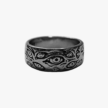 Many Eyes Ring Behelit Horror Demon - Aesthetic Clothes Shop Many Eyes Ring Behelit Horror Demon - Aesthetic Clothes Shop