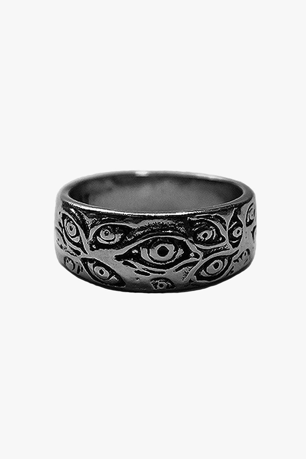 Many Eyes Ring Behelit Horror Demon - Aesthetic Clothes Shop Many Eyes Ring Behelit Horror Demon - Aesthetic Clothes Shop