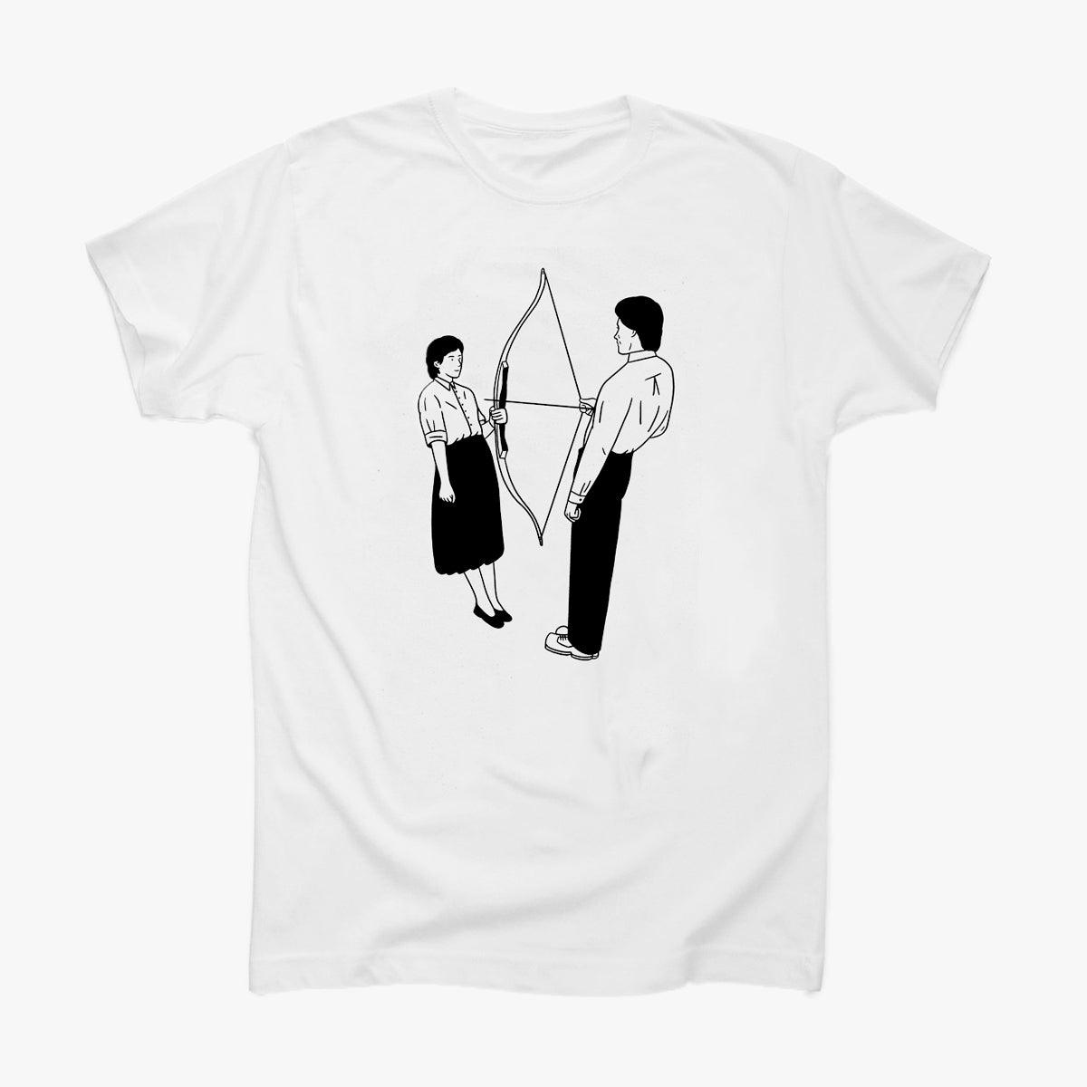 Marina Abramovic and The Arrow T-Shirt - Aesthetic Clothes Shop Marina Abramovic and The Arrow T-Shirt - Aesthetic Clothes Shop