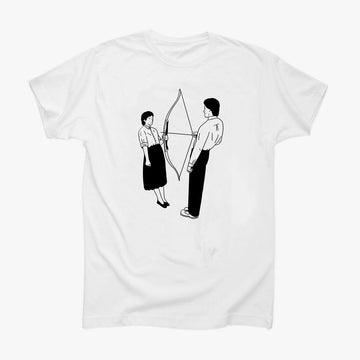 Marina Abramovic and The Arrow T-Shirt - Aesthetic Clothes Shop Marina Abramovic and The Arrow T-Shirt - Aesthetic Clothes Shop
