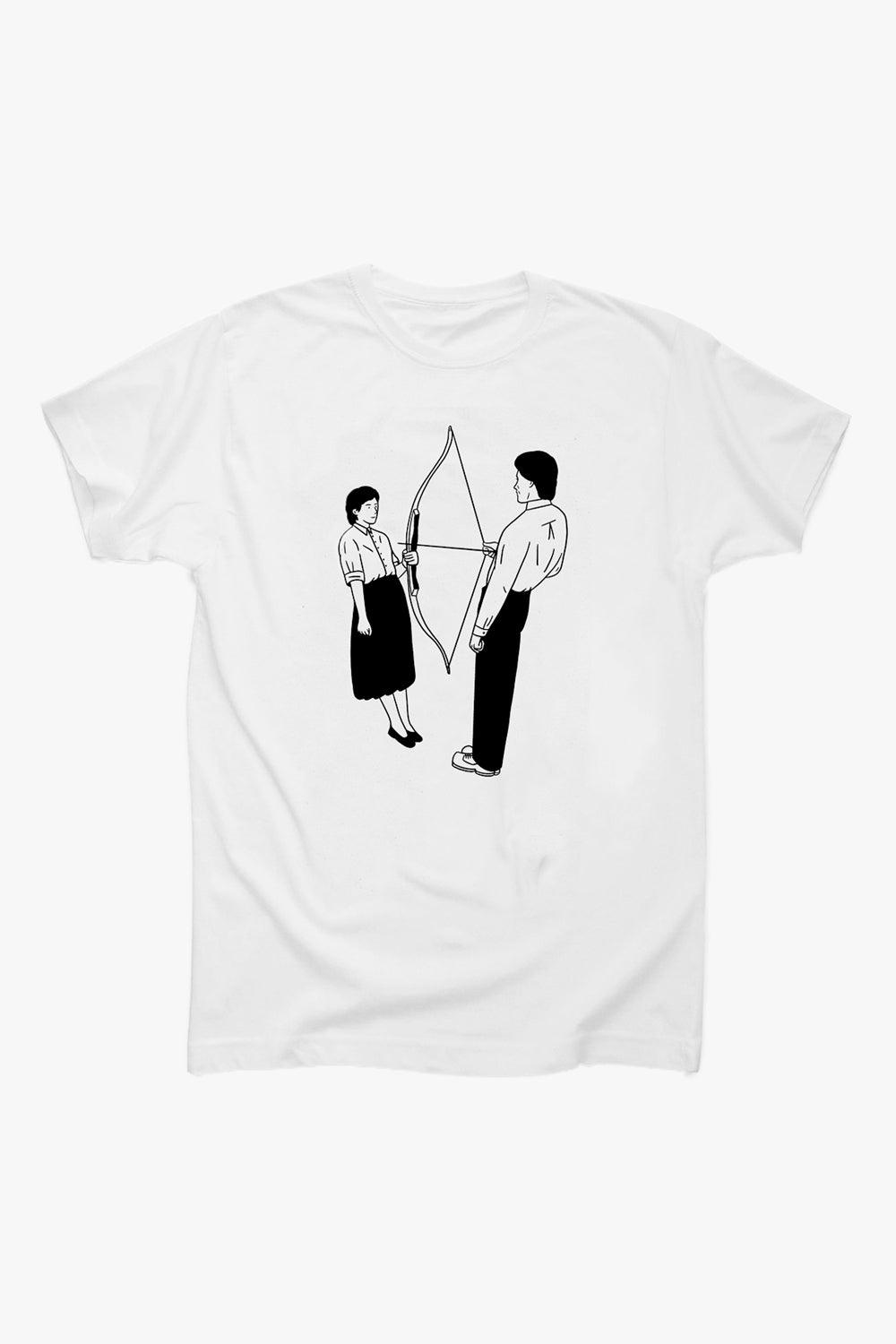 Marina Abramovic and The Arrow T-Shirt - Aesthetic Clothes Shop Marina Abramovic and The Arrow T-Shirt - Aesthetic Clothes Shop