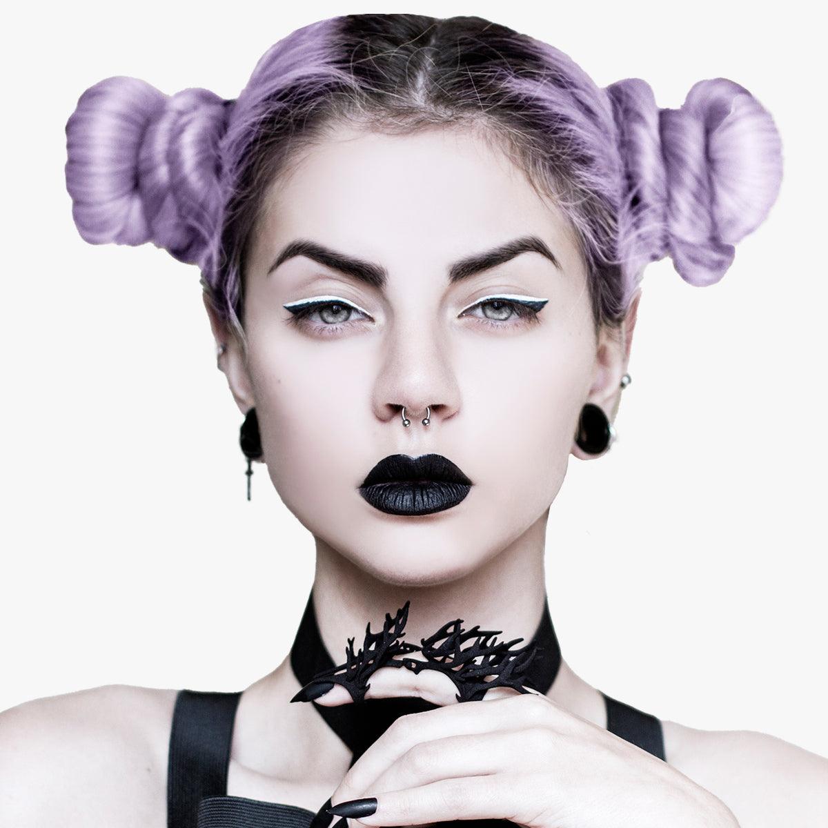 Matte Black Goth Lipstick Vampire Aesthetic - Aesthetic Clothes Shop Matte Black Goth Lipstick Vampire Aesthetic - Aesthetic Clothes Shop