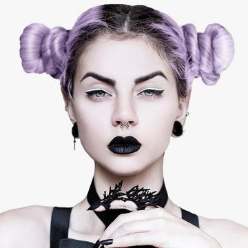 Matte Black Goth Lipstick Vampire Aesthetic - Aesthetic Clothes Shop Matte Black Goth Lipstick Vampire Aesthetic - Aesthetic Clothes Shop