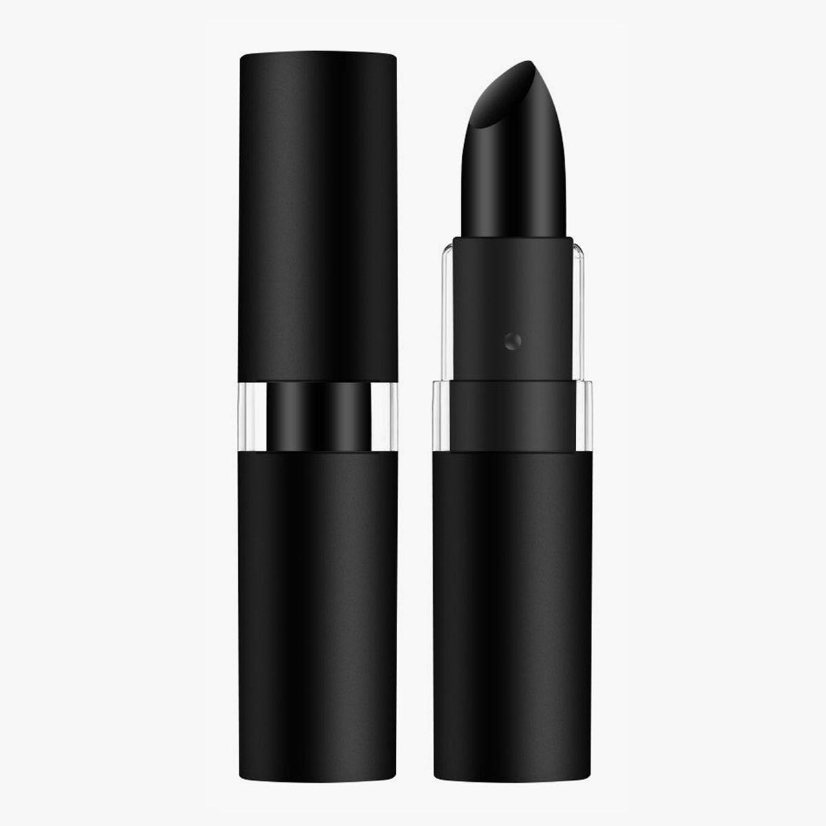 Matte Black Goth Lipstick Vampire Aesthetic - Aesthetic Clothes Shop Matte Black Goth Lipstick Vampire Aesthetic - Aesthetic Clothes Shop
