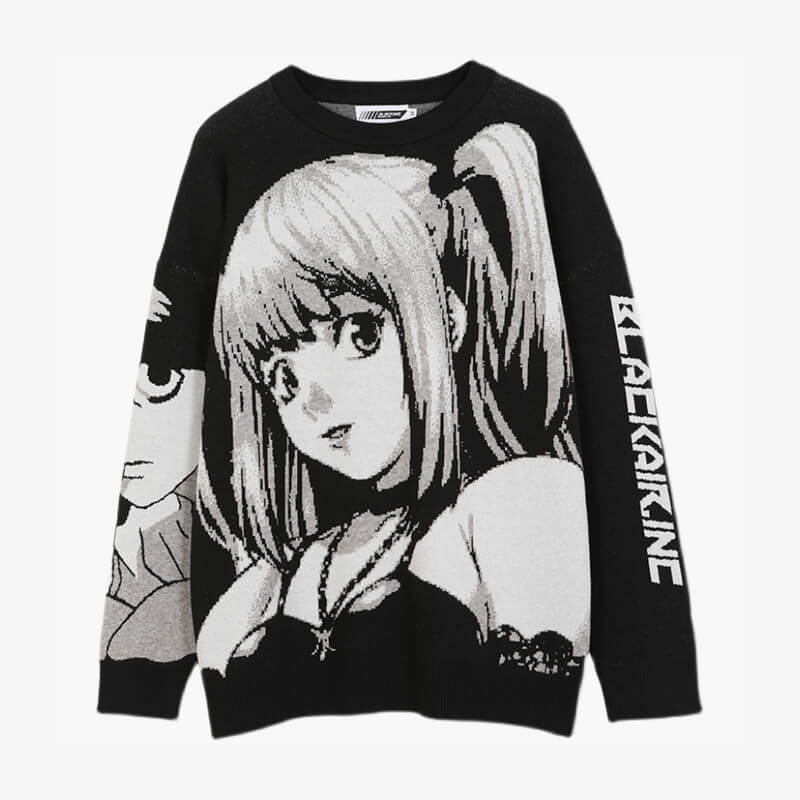 Misa Amane Death Note Aesthetic Sweater Misa Amane Death Note Aesthetic Sweater