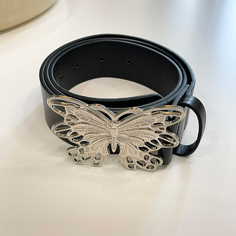 Moon Moth Buckle Vintage Belt Moon Moth Buckle Vintage Belt