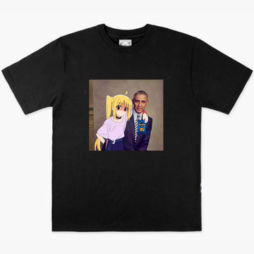 Nijika Ijichi and Mr President T-Shirt Anime Bocchi the Rock Nijika Ijichi and Mr President T-Shirt Anime Bocchi the Rock