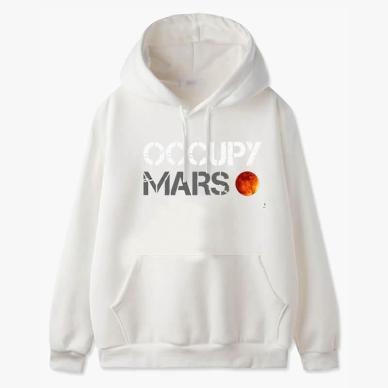 Occupy Mars Elon Musk Hoodie Unisex Occupy Mars Elon Musk Hoodie Unisex