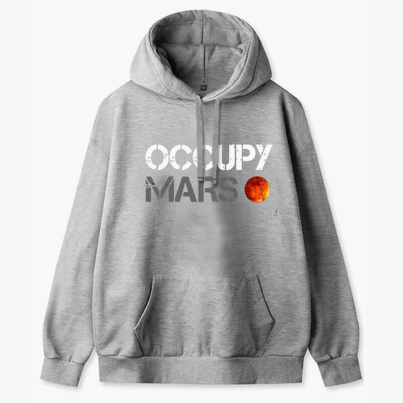 Occupy Mars Elon Musk Hoodie Unisex Occupy Mars Elon Musk Hoodie Unisex