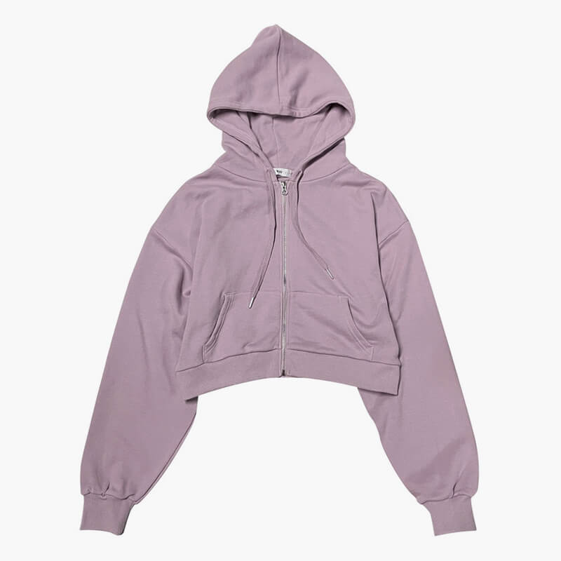 Pastel Purple Aesthetic Hoodie Cropped Pastel Purple Aesthetic Hoodie Cropped