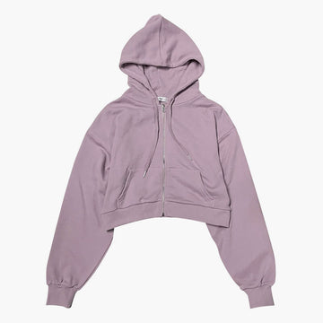 Pastel Purple Aesthetic Hoodie Cropped Pastel Purple Aesthetic Hoodie Cropped
