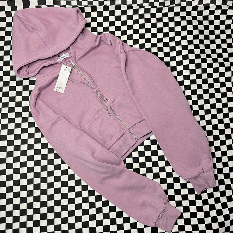 Pastel Purple Aesthetic Hoodie Cropped Pastel Purple Aesthetic Hoodie Cropped