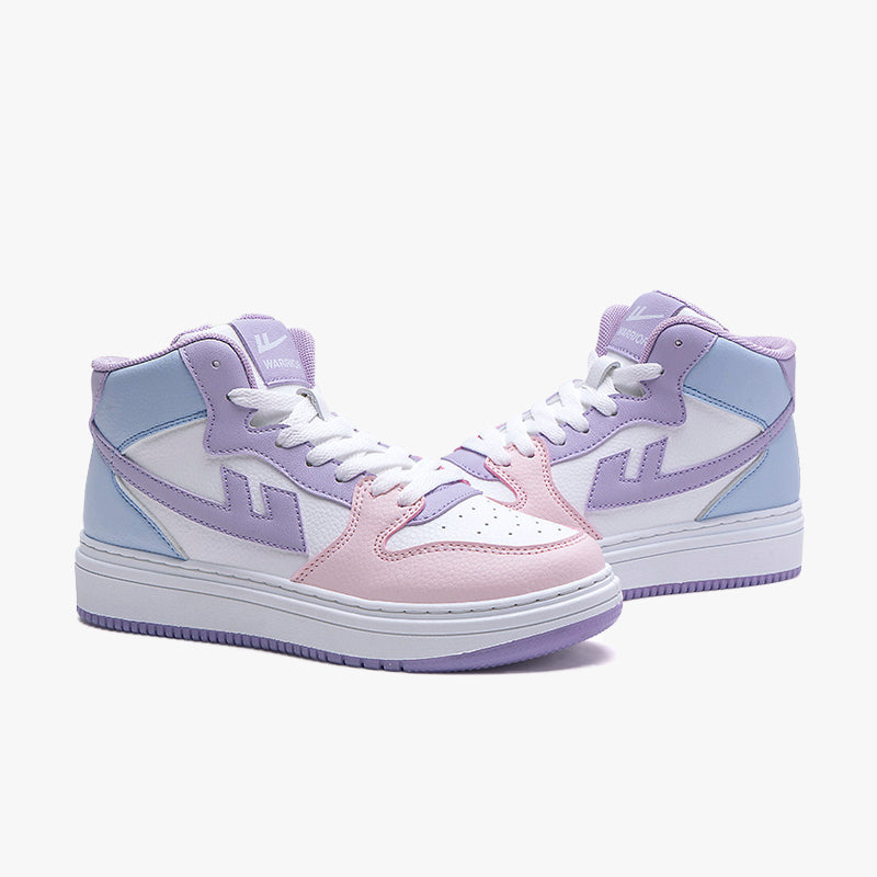 Pastel Purple High Ankle Aesthetic Sneakers Pastel Purple High Ankle Aesthetic Sneakers