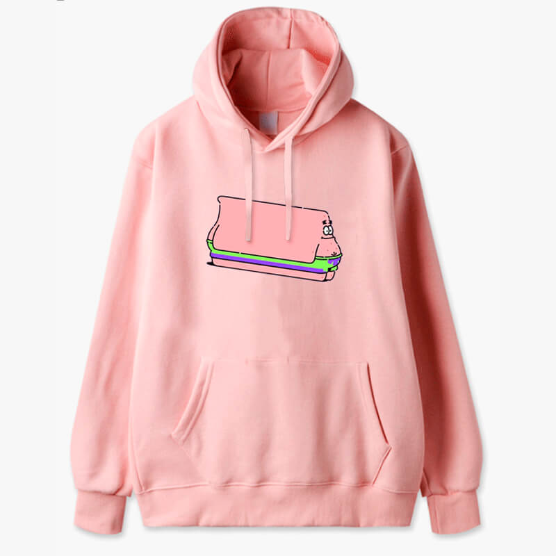 Patrick Star Stretched Body T-Shirt Cartooncore Patrick Star Stretched Body T-Shirt Cartooncore