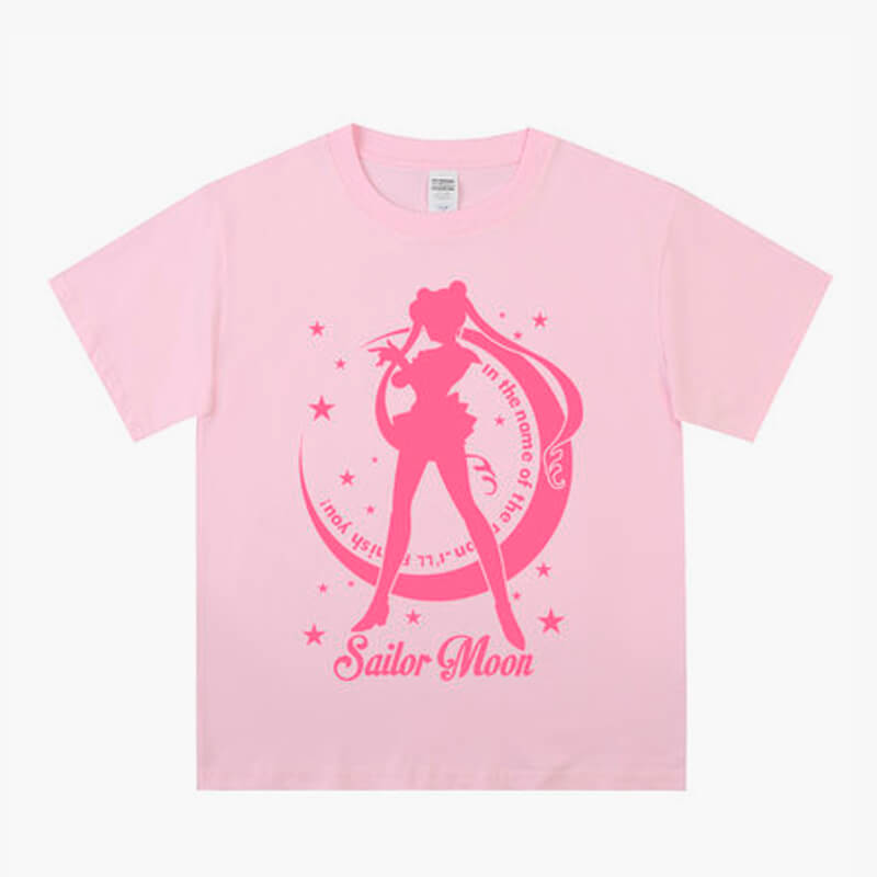 Pink Sailor Moon Aesthetic T-Shirt Pink Sailor Moon Aesthetic T-Shirt