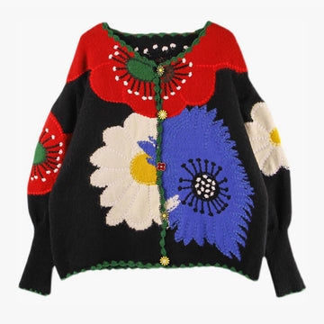 Plant Mom Aesthetic Cardigan Huge Flowers Design Plant Mom Aesthetic Cardigan Huge Flowers Design