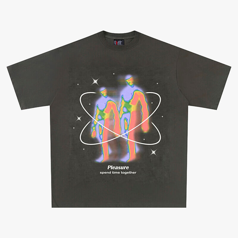 Pleasure Spent Time Together Cyber Y2K T-Shirt - Aesthetic