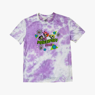 Powerpuff Girls Tie Dye Purple T-Shirt - Aesthetic Clothes Shop Powerpuff Girls Tie Dye Purple T-Shirt - Aesthetic Clothes Shop