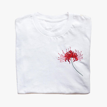 Red Deadly Flower Aesthetic T-Shirt