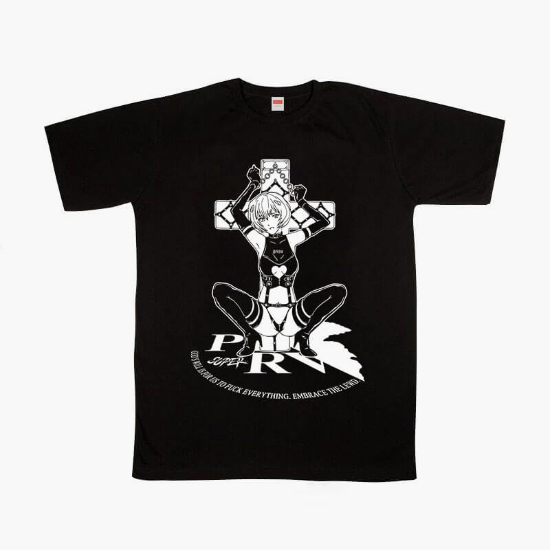 Rei Ayanami Bound to Cross Hot EGirl T-Shirt Rei Ayanami Bound to Cross Hot EGirl T-Shirt