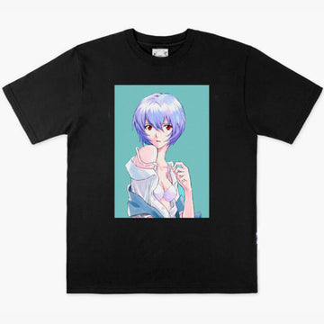 Rei Ayanami Horny Aesthetic Anime T-Shirt Rei Ayanami Horny Aesthetic Anime T-Shirt