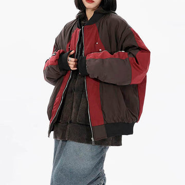 Retro 80s Aesthetic Bomber Jacket Retro 80s Aesthetic Bomber Jacket