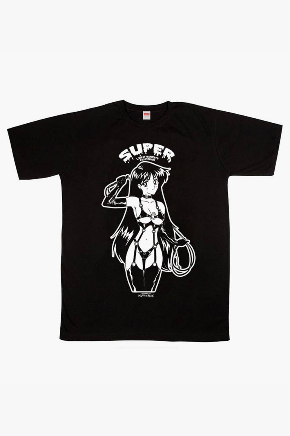 Sailor Mars With a Whip Hot Black Anime T-Shirt Sailor Mars With a Whip Hot Black Anime T-Shirt