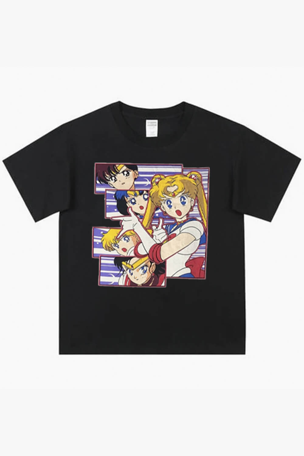 Sailor Moon Team Aesthetic T-Shirt Sailor Moon Team Aesthetic T-Shirt