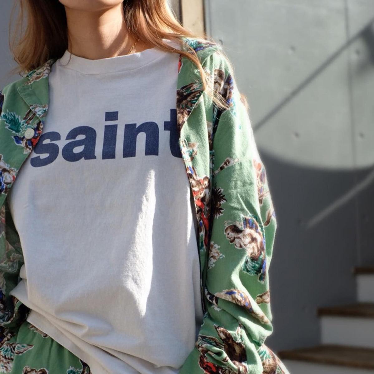 Saint Aesthetic White T-Shirt - Aesthetic Clothes Shop Saint Aesthetic White T-Shirt - Aesthetic Clothes Shop